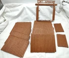 Vintage Fort Apache Marx Playset Walls and Front Gate