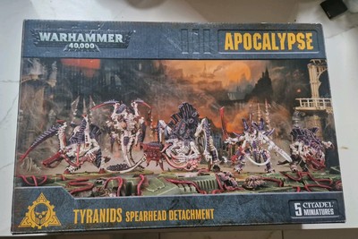 Warhammer 40k Apokalypse Tyraniden Speerspitze Detachment Open Box / Teile entfernt