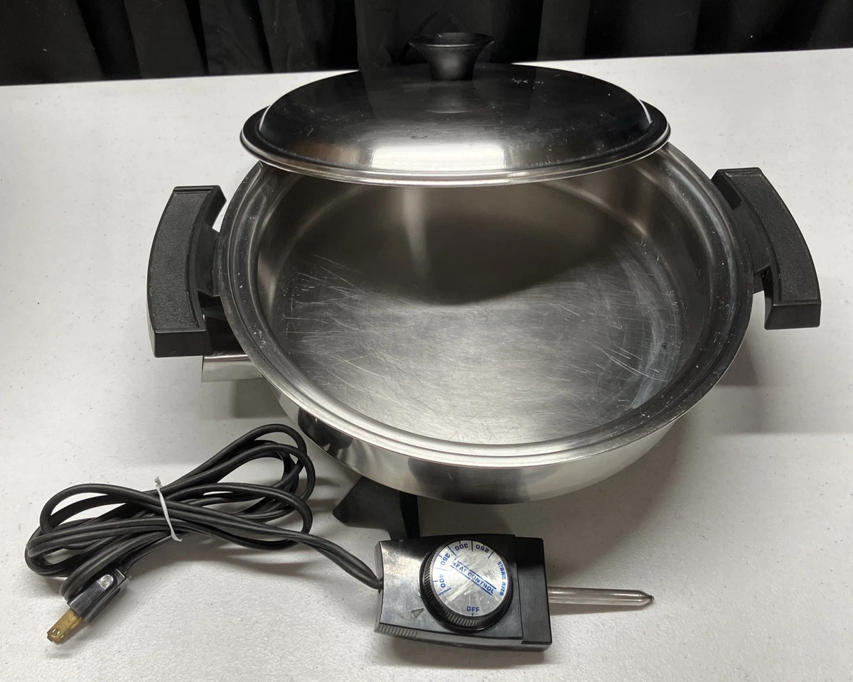 25+ West Bend Stainless Steel Electric Skillets for sale | Updated