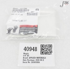 40948 APPLIED MATERIALS PIN LIFT TXZ HEATER SINGLE TAPER CER (NEW) 0200-01798