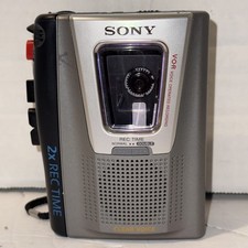 Sony Handheld Cassette Player Clear Voice V.O.R Voice Operated Recorder TCM-20DV