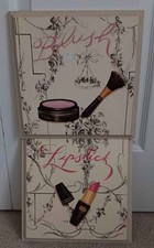 Lipstick And Blush Set Of 2 Wall Plaques 11x11