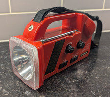 Vintage Portable Radios AM/FM and Light Battery Operated, SHYE-BF-006, Tested