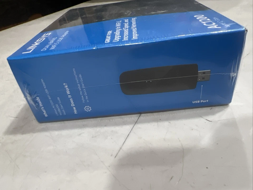 Linksys AC1200 Wireless-AC USB Adapter *New* WUSB6300 - Image 3 of 4