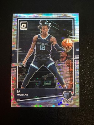 Ja Morant 2020-21 Panini Optic Target Holo Silver Pulsar #117