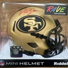 Nick Bosa Autographed San Francisco 49ers Rave Mini Helmet Beckett Certified