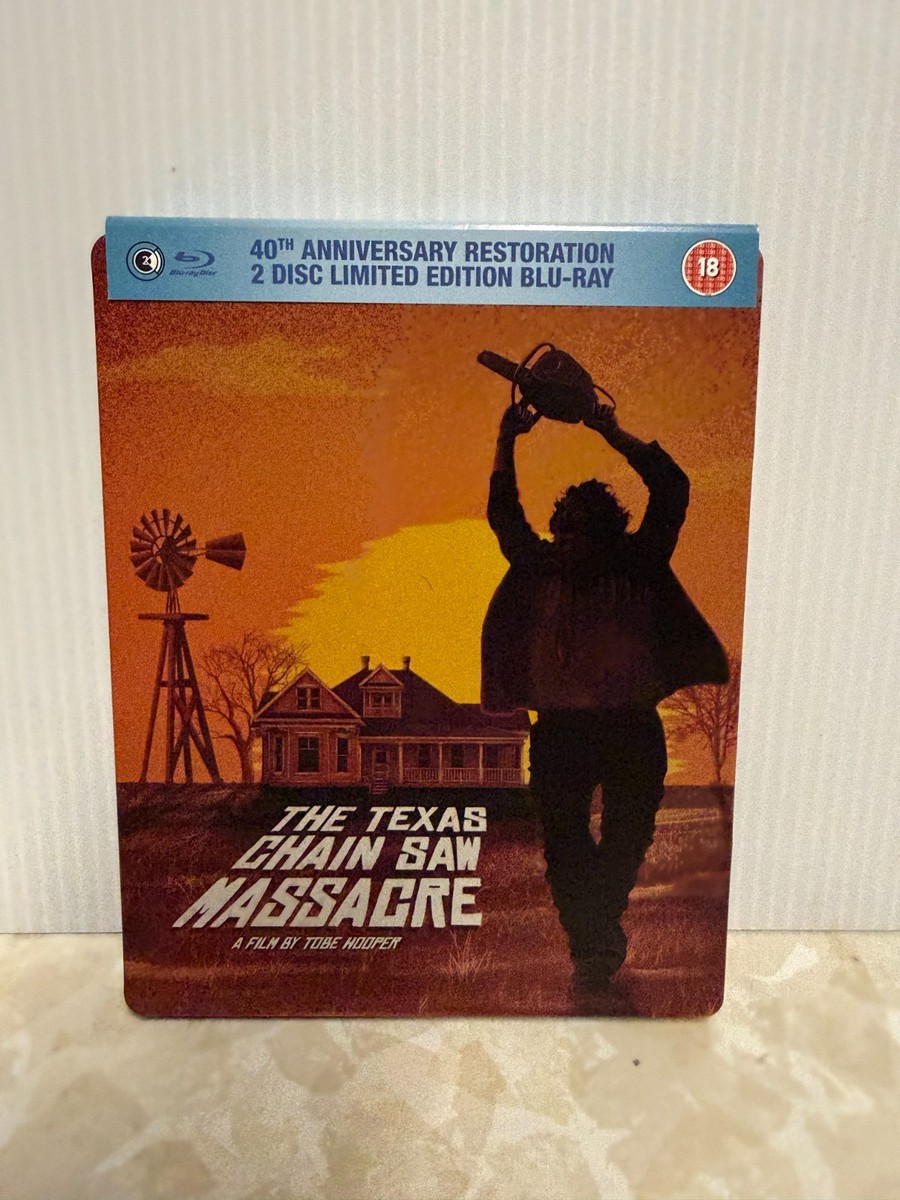 Texas Chainsaw Massacre Steelbook 40th Anniversary Second Sight