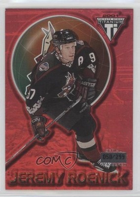 2000-01 Pacific Private Stock Titanium Red 50/299 Jeremy Roenick #73 HOF k5i
