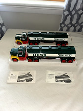 Hess Trucks 1984-2007 with all original packaging