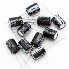 (Pack of 10) Capacitor 470Uf 35V, Aluminum Electrolytic Capacitors 105 C ±20% fo