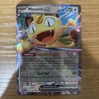 MEOWTH EX 62/88 Pokemon TCG Rare Holographic Perfect Order NM