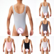 Canotta uomo comoda ed elegante grigia perizoma singolo sport body