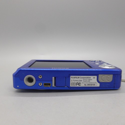 Fujifilm Digital Camera FinePix J20 10.0MP Blue Tested - Picture 6 of 8