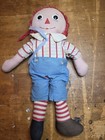 Vintage 1966-1970 Raggedy Andy Doll 15” by Knickerbocker with Original Outfit — photo 3