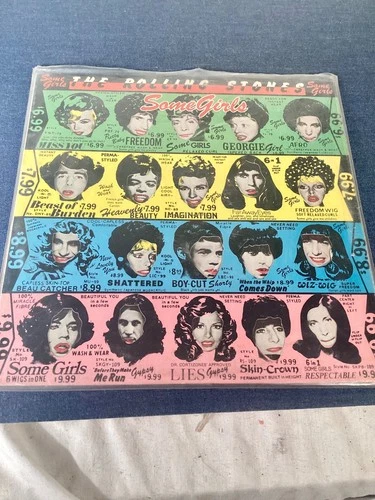 The Rolling Stones - Some Girls - Vinyl LP - COC 39108 - 1978 - 1st Version