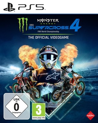 GW89b5 Monster Energy Supercross - The Official Videogame 4 PS5 Neu & OVP