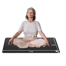 Grounding Mat,high Conductivity Leatherette With 15Ft Straight Cord,fo