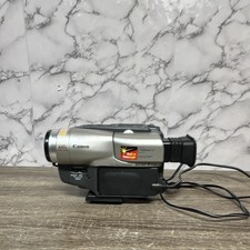 Canon ES190 8mm Handheld Camcorder 22x Optical/440x Digital Zoom Silver/Gray