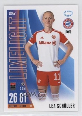 2023 Match Attax UEFA Club Competitions Extra UWCL Limelight Lea Schuller 0jf5