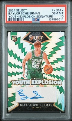 2024-25 Panini Select - Youth Explosion Signatures Baylor