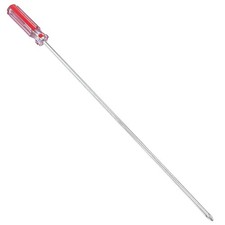 Piutouyar 8 Inch Phillips Screwdriver, Extra Long Shaft Cross 8 1, Red