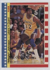 1987-88 Fleer Stickers Magic Johnson #1 HOF