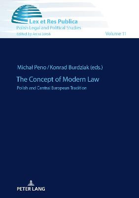 The Concept of Modern Law - 9783631783252