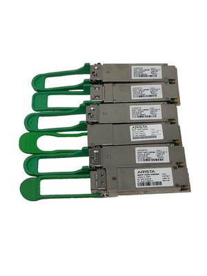 *Lot of 6* ARISTA XVR-10163-20 QSFP-100G-CWDM4 Optic Transceiver Module