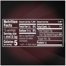 Fruity Strawberry Flood Gum, Sugarless Chewing - Box of 150