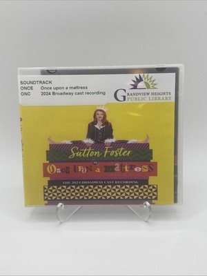 Sutton Foster Once Upon a Mattress The 2024 Broadway Cast Recording (CD)