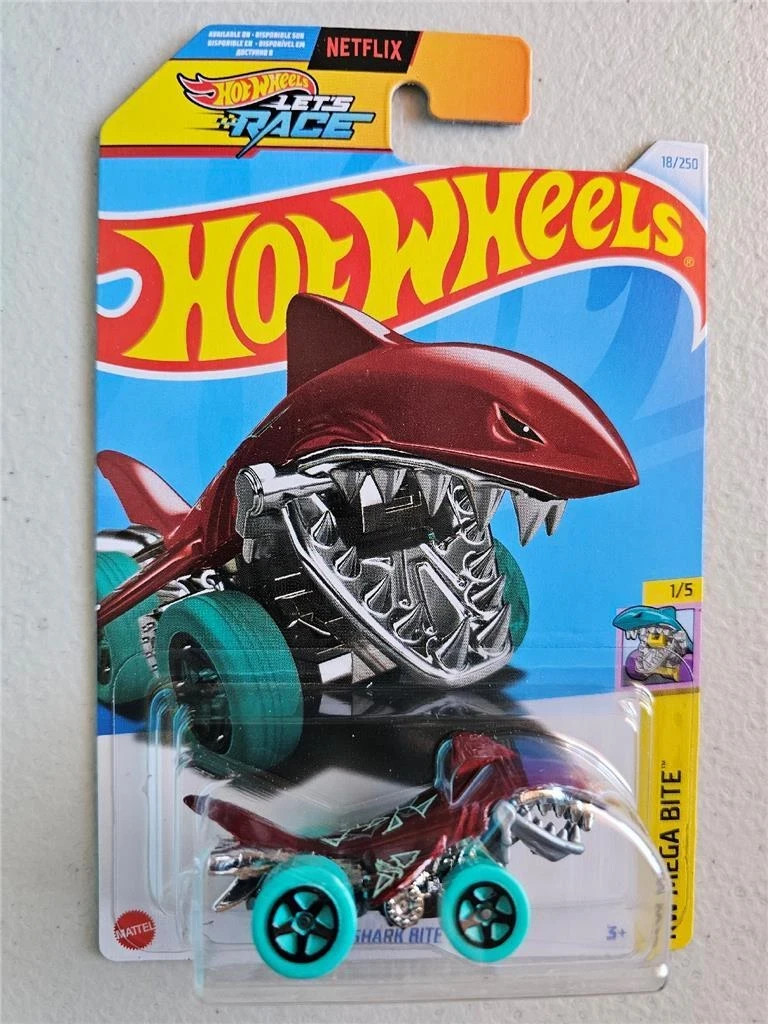 2024 Hot Wheels 18/250 HTC94 Shark Bite HW Mega Bite 1/5