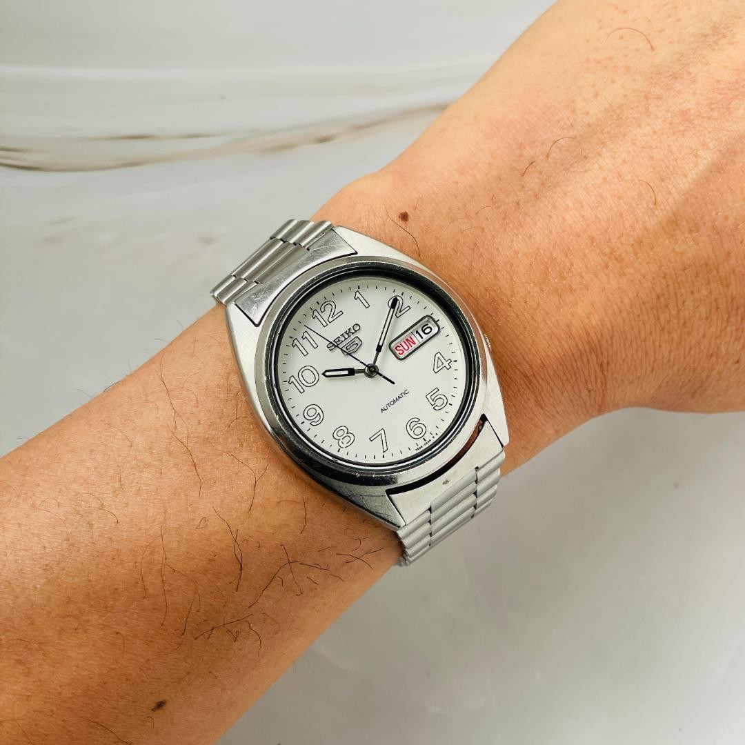 新品未使用】SEIKO 5 自動巻きメンズ SEIKO5 Automatic 機械式自動巻