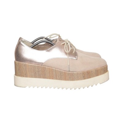 Sprox, Keilschuhe, Größe: 40, Rose Gold, Leder, Damen, 8 #eLG
