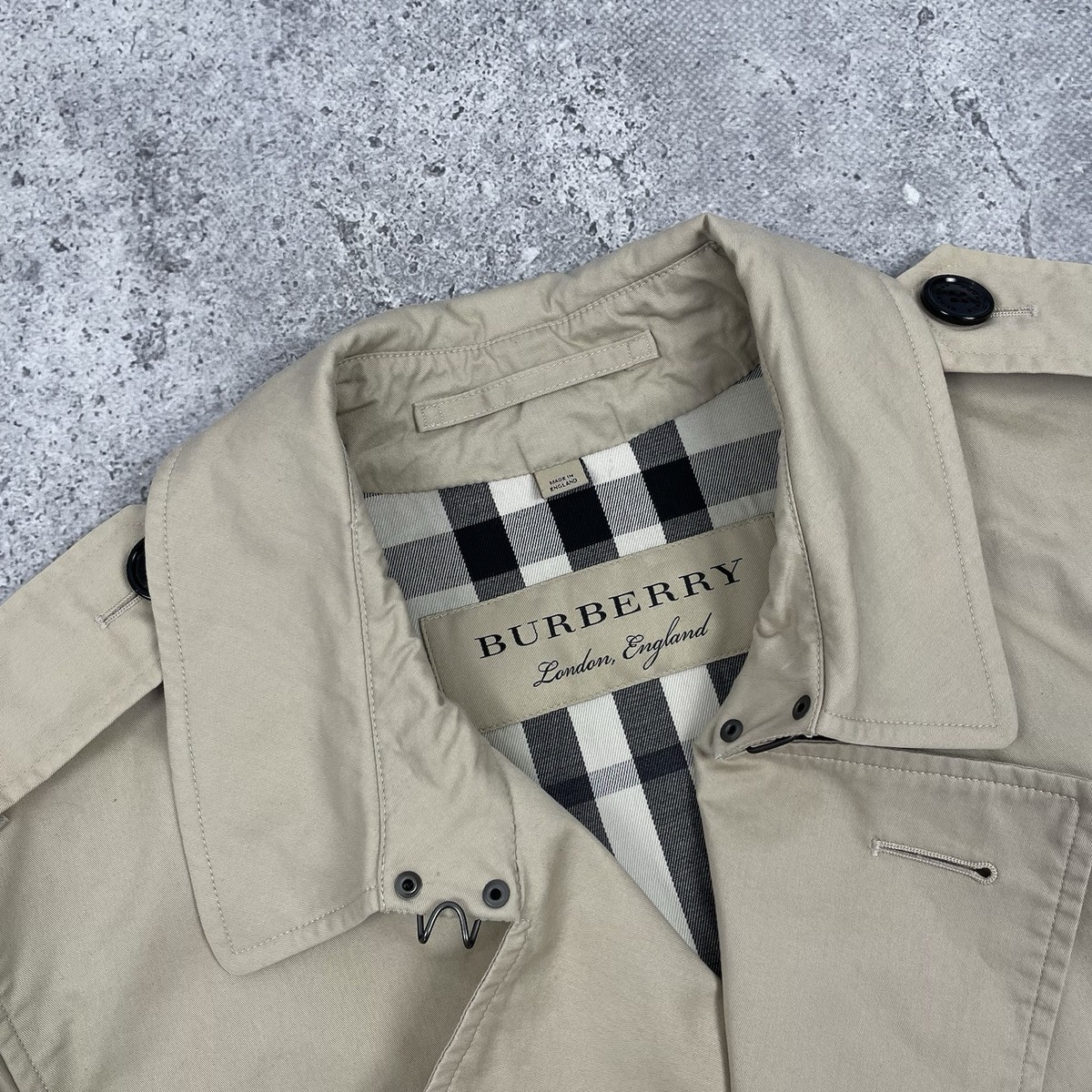 Burberry London Men's Gbburlimcas Double Breasted Trench