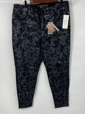 Melissa McCarthy Seven7 Womens Black Slimming Pencil Skinny Leg Jeans Size 16W