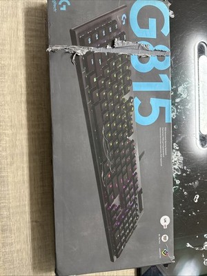 Logitech G815 LIGHTSYNC RGB kabelgebundene mechanische Gaming-Tastatur mit niedrigem Profil