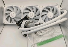 Cooler Master 360 Core II AIO CPU Liquid Cooler - WHITE - AM4/5