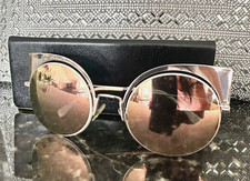 Fendi Rose Pink/Pink Mirror Lens Authentic Sunglasses With Case