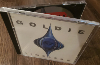 Goldie TIMELESS US CD 1st press 97 drum 'n' bass INNER CITY LIFE Metalheadz FFRR