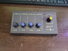 Signal Flex Micro Mixer MM-40 4 Channel Untested
