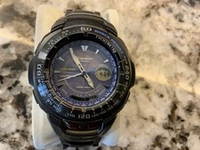 CASIO G-SHOCK GW-1600BJ-1AJF Black Stainless Steel Multi-Band6 Exc cond