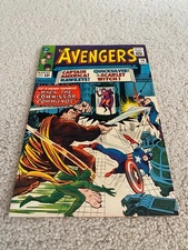 Avengers  18  VF-  7.5  High Grade  Iron Man  Captain America  Thor  Hawkeye
