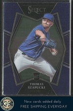 Thomas Szapucki 2022 Panini Select Blue Retail Base #103 New York Mets