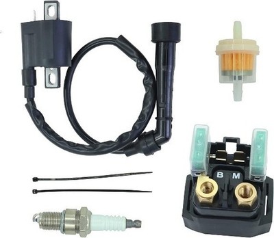 Ignition Coil for YXR660 Rhino 660 Grizzly Raptor 660R Big Bear 400, for KFX 400