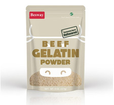 Gelatina Sin Sabor En Polvo Alimentado Con Pasto Puro Alta Calidad Para Postres