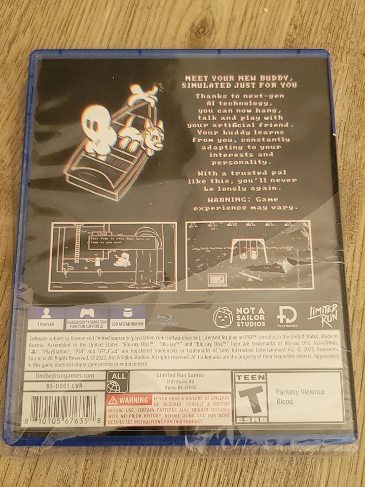 Buddy Simulator 1984 Limited Run Games PS4 Playstation 4 NEW READ!!! - Image 2 of 2