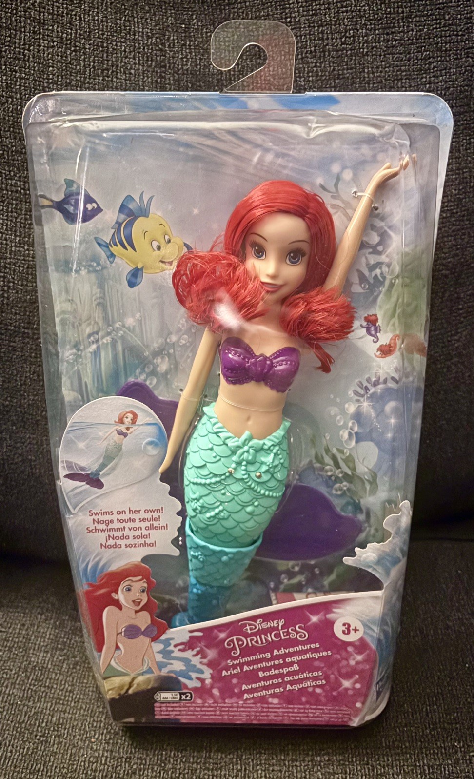 New Hasbro 2020 Disney Princess Little Mermaid Swimming Adve
