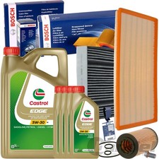 BOSCH FILTERSET+CASTROL 5W30 passend f&uuml;r MERCEDES VITO V-KLASSE MARCO POLO W447