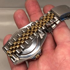 Rolex GMT MASTER 16753 Black Two Tone Jubilee Wristwatch with Papers 9