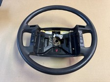 90-93 Ford Mustang Black Steering Wheel W Buttons Factory Oem Coupe Hatch